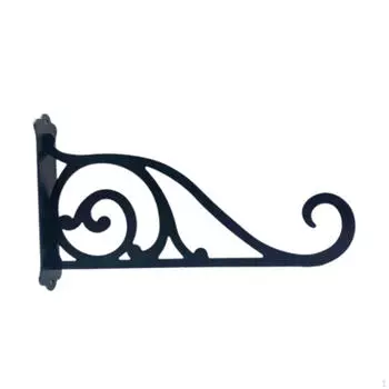 Подвесной кронштейн для растений, настенный крючок, многоцелевой балконный колокольчик, металлические крючки 6.18x9.96 inch