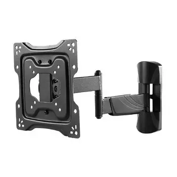 Подвесной кронштейн для телевизора на стену в теплице, совместимый с грузоподъемностью, вертикальные и горизонтальные рычаги, вертикальный угол, для легкого черного кронштейна, тип, чёрный