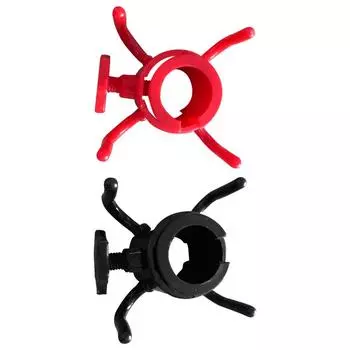 Подвесной крючок для пляжного зонта, пластиковый крючок на четыре фута, крючок для пляжного зонта, застежка для кемпинга, оборудование для походов на открытом воздухе, инструменты чёрный