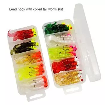 Подвесной крючок для рыбалки на открытом воздухе, подвесная биомиметическая мягкая наживка для насекомых (20PCS)