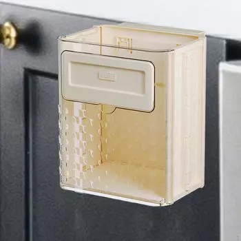 Подвесной кухонный мусорный бак, мусорная корзина для двери шкафа для кемпинга, автофургона серый