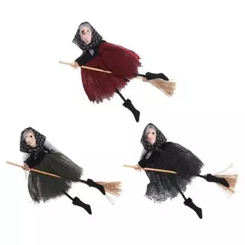 Подвесной кулон для метлы, аксессуары для вечеринок, украшения дома красный