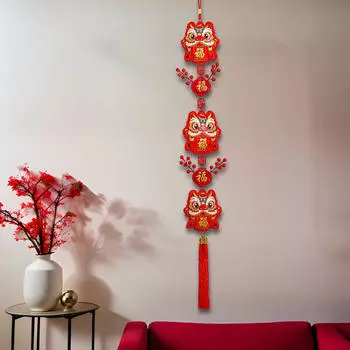 Подвесной кулон на китайский год, 2024 год, украшения, подарок на весенний фестиваль