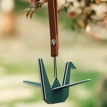 Подвесной кулон Yousheng с ремешком, легко подвешивается, креативная форма, многоразовый автомобильный ароматерапевтический освежитель воздуха, украшение зелёный