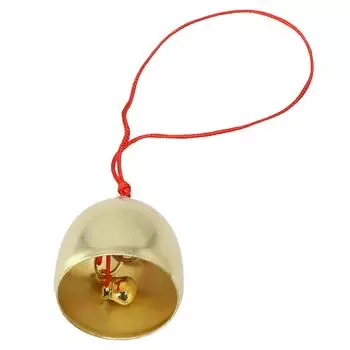 Подвесной металлический колокольчик из чистой меди, винтажный ветряной колокольчик, украшение 1 шт., противоугонный дверной звонок своими руками, украшение для дома