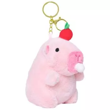 Подвесной мягкий тост Капибара Сумка Spit Bubble Милый плюшевый кулон Капибара A