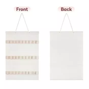 Подвесной настенный держатель для повязки на голову для женщин и девочек, фетровые повязки на голову, органайзер для хранения бантов для волос, заколки, подставка для демонстрации аксессуаров для волос