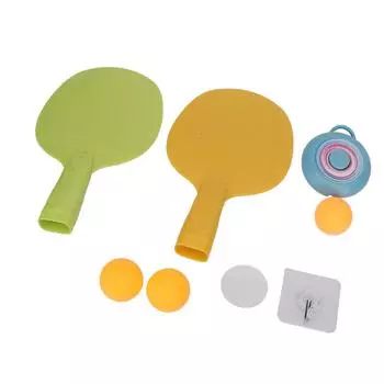 Подвесной настольный теннис для помещений, развивающий координацию движений рук и глаз, игрушка с 2 ракетками, тренажер для пинг-понга