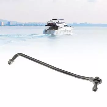 Подвесной рулевой рычаг из нержавеющей стали, серебристый, износостойкий, цветной, тяга рулевого управления для Yamaha 30-60HP