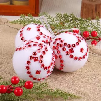 Подвесной шар для украшения на Новый год, Рождество, подвески, елочные украшения, рождественские шары, рождественский декор, подарки, поделки, праздничные атрибуты
