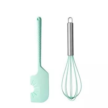 Подвесной силиконовый скребок, термостойкий, цельный скребок, венчик для яиц, кулинария