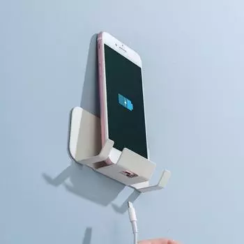 Подвесной стенд настенный держатель для телефона кронштейн настенный держатель органайзер ванная комната чёрный