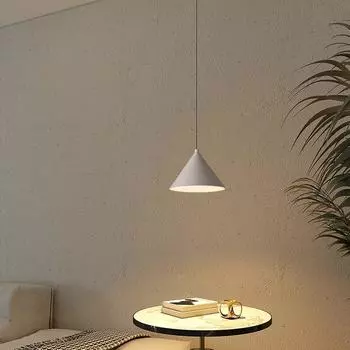 Подвесной светильник Aisilan Modern Design с регулируемой высотой подъема 1,8 м, белый, 7 Вт, CRI 97, металлический подвесной светильник для прикроватного бара в гостиной 7W&Warm White белый