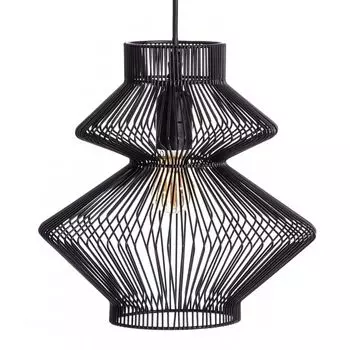 Подвесной светильник Черный Металл 28 х 28 х 28 см