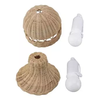 Подвесной светильник из ротанга, современное скандинавское ручное плетение из ротанга, подвесное освещение для детской комнаты, дома A 01