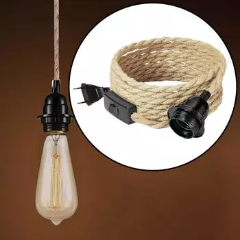 Подвесной светильник с цоколем E27 для прихожей фермерского дома