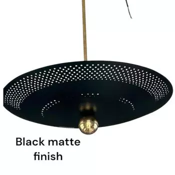 Подвесной светильник середины века - 3-ламповая люстра из необработанной латуни - светильник для лестницы, столовой, гостиной