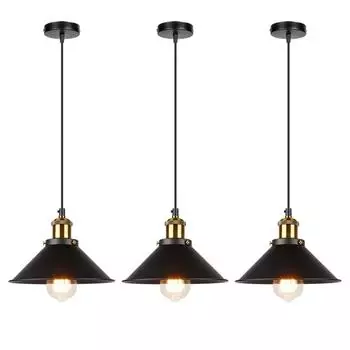 Подвесной светильник в индустриальном стиле LOFT, ретро, креативная личность, бар, ресторан, кованое железо, металл, классическая светодиодная подвесная лампа