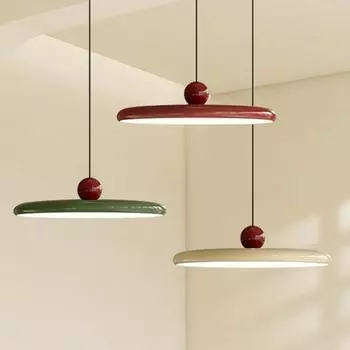 Подвесной светильник в скандинавском стиле Macaron Iron Home Decoration Подвесной светильник для ресторана, гостиной, спальни, люстры со светодиодным освещением Warm white