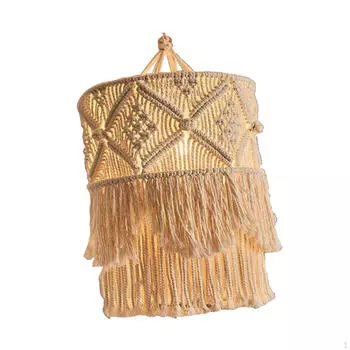 Подвесной светильник в стиле бохо-макраме для современного домашнего декора Height 65cm