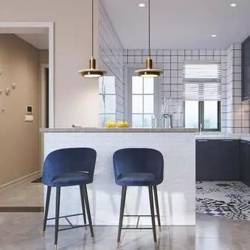 Подвесной светильник в стиле минимализма для ресторана в скандинавском стиле, современный обеденный стол в отеле, освещение вестибюля, украшение дома, роскошный стеклянный подвесной светильник warm light 3000K белый