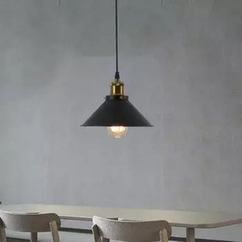 Подвесной светильник в стиле ретро в американском деревенском стиле для спальни, кухонного острова, ресторана, светильника E27, винтажные люстры 22CM