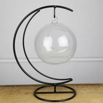 Подвесной террариум для растений, металлическая подставка, настольная подставка, держатель для украшений
