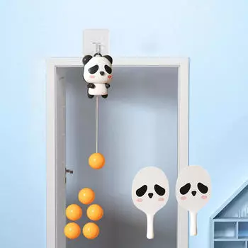 Подвесной тренажер для настольного тенниса, игрушка для родителей и детей, устройство для самообучения, портативное устройство с ракеткой и мячом