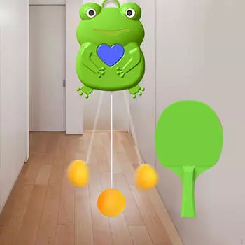 Подвесной тренажер для настольного тенниса, интерактивные игрушки, оборудование для одиночных тренировок, ракетка и мяч 1 Racket 1 Ball