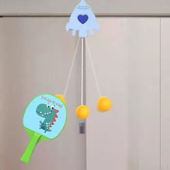 Подвесной тренажер для настольного тенниса, самообучение для дверной рамы, практика с ракеткой не требуется