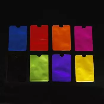 Подвесной унисекс-держатель для карт с защитой от размагничивания, 10 шт., защитный чехол для карт, держатель для кредитных карт, чехол для карт размером 9 см*6 см