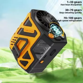 Подвесной вентилятор на шею, пояс, USB, мини-портативный перезаряжаемый вентилятор, многофункциональный уличный вентилятор для кемпинга, походов, бега, спортивных вентиляторов, дропшиппинг