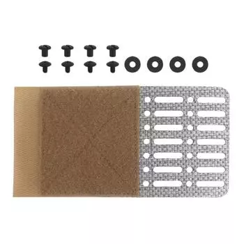 Подвесной жилет с боковой пластиной для расширения груди, композитная пластина для походов на открытом воздухе чёрный