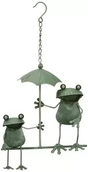 Подвесной зонт Murataya Ornament Frog 4764 зелёный