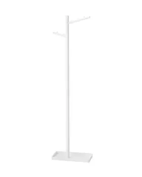 Подвесной зонт Yamazaki Jitsugyo 4516, Ш30 x Г20 x Башенный подвесной зонт, легко сушится, белый, прибл.. H110см, Подставка, Тонкая, белый