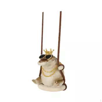 Подвесные аксессуары для автомобильного зеркала, украшение заднего вида, качающееся животное, милое Brown w Accessories