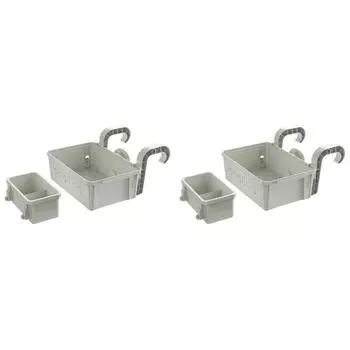 - Подвесные корзины для хранения у бассейна с подстаканниками для большинства надземных бассейнов