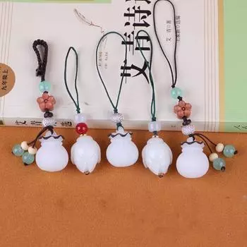 Подвесные подвески брелок для автомобиля подвеска Бодхи мешок денег брелок в виде цветка лотоса маленькая подвеска phone penant style 1