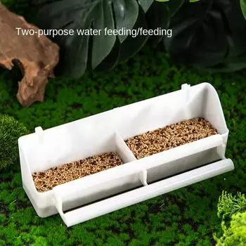 Подвесные принадлежности для попугаев, поилка для воды, клетка, чашка, блюдо для еды, кормушка для птиц, кормушка для птиц, миска для кормления