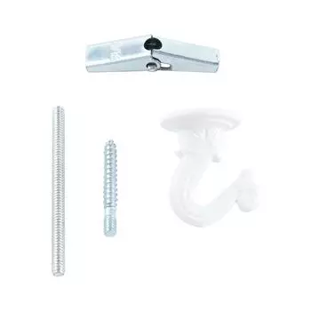 Подвесные растения Крылья с фурнитурой Подвесы для растений Потолочные крючки Крючок для растений Организация дома чёрный