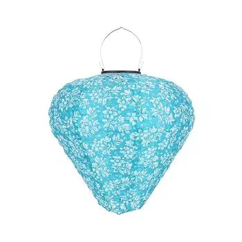 Подвесные солнечные китайские фонарики, водонепроницаемый нейлоновый солнечный фонарь, освещающий полость