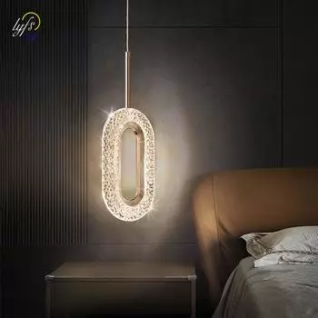 Подвесные светильники Lustre Led, подвесные светильники для потолка, кухни, дома, обеденного стола, прикроватной тумбочки, гостиной, декора, скандинавского бра, настенного светильника 3 Light Colors