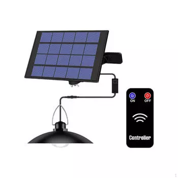 Подвесные светильники на солнечных батареях, потолочный светильник, современный светильник для сарая, балкона, крыльца Warm Single Head