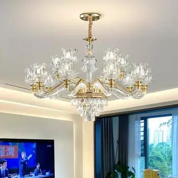 Подвесные светильники Потолочный светильник Современная люстра Подвесные светильники Lustre Домашнее украшение Внутреннее освещение Las Diameter-6 headlight