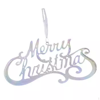 Подвесные украшения для рождественской елки, подвеска-шарм, веселые рождественские украшения