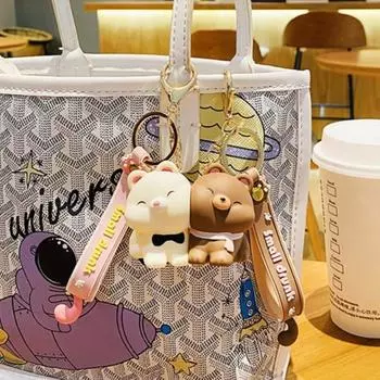 Подвесные украшения Милые влюбленные брелок Kawaii мультяшный брелок для собак Девушка Парень Style 2