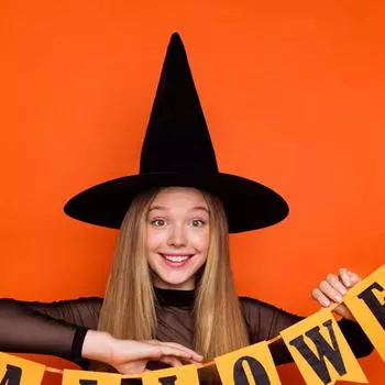 Подвесные украшения в виде шляпы ведьмы, многоцелевое украшение для тематической вечеринки, реквизит для страшной жуткой вечеринки CHINA
