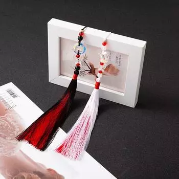 Подвесные ювелирные изделия, аксессуары, украшения Hanfu, ремешки для мобильных телефонов, подвеска на талию, брелок с кисточками 06