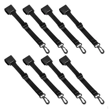 Подвесные зажимы для навесов и палаток - универсальная вешалка для мероприятий на открытом воздухе 8pcs