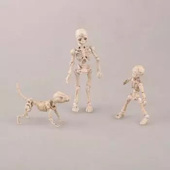 Подвижная фигурка-модель скелета, украшения на Хэллоуин